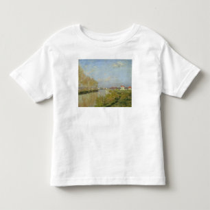 Camiseta De Bebé Claude Monet el   el Sena en Argenteuil, 1873