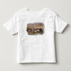 Camiseta De Bebé Claude Monet el   el Sena en Asnieres, 1873