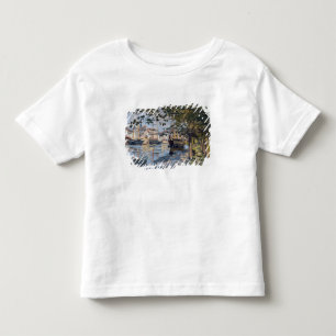 Camiseta De Bebé Claude Monet el el Sena en Ruán, 1872