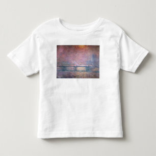 Camiseta De Bebé Claude Monet el el Thames en Charing Cross, 1903