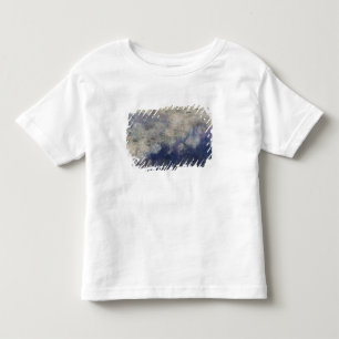 Camiseta De Bebé Claude Monet el el Waterlilies las nubes,