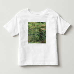 Camiseta De Bebé Claude Monet el el Waterlily Pond, 1904