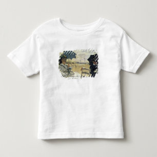 Camiseta De Bebé Claude Monet el   la playa en Trouville, 1870