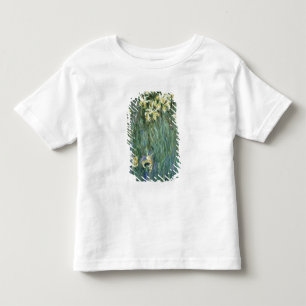 Camiseta De Bebé Claude Monet el   los iris amarillos