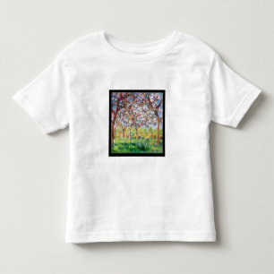 Camiseta De Bebé Claude Monet el Printemps un Giverny
