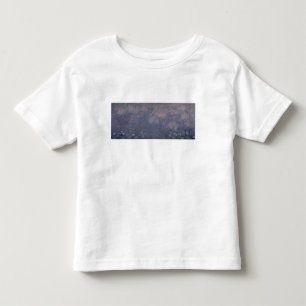 Camiseta De Bebé Claude Monet el Waterlilies: Dos sauces que