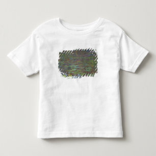 Camiseta De Bebé Claude Monet el   Waterlilies en la puesta del sol