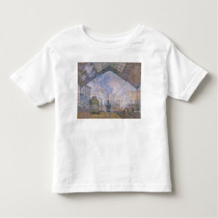 Camiseta De Bebé Claude Monet La estación St. Lazare, 1877