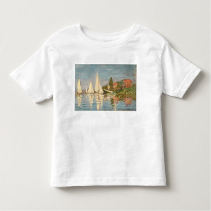Camiseta De Bebé Claude Monet Regatta at Argenteuil, c.1872