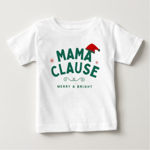 Camiseta De Bebé cláusula Mama