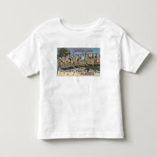 Camiseta De Bebé Clearwater, la Florida - escenas grandes 2 de la