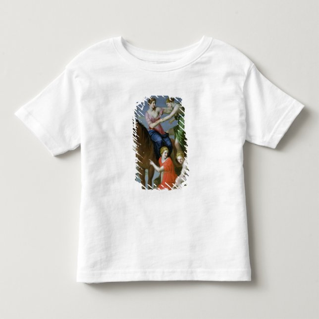 Camiseta De Bebé Clelia que cruza el Tíber (Anverso)