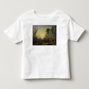 Camiseta De Bebé Cleopatra que desembarca en el tarso, 1642