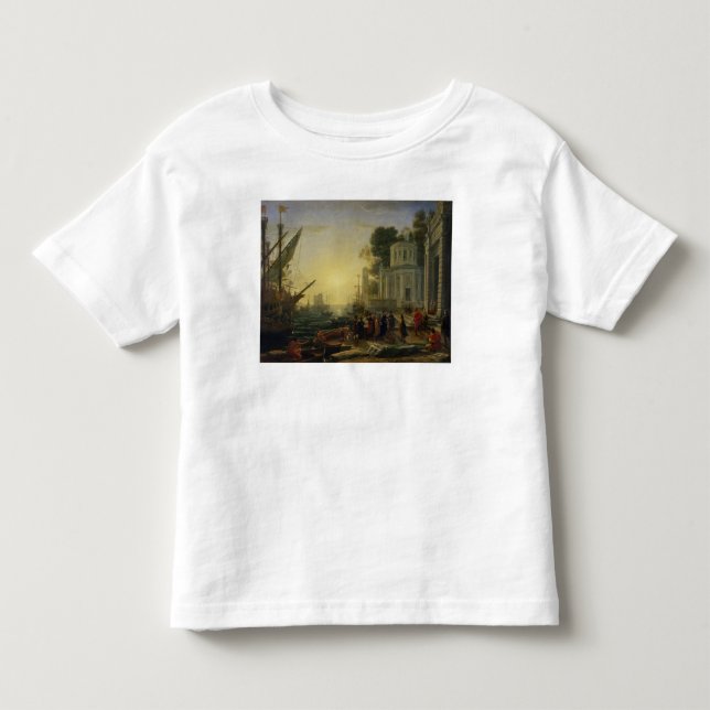 Camiseta De Bebé Cleopatra que desembarca en el tarso, 1642 (Anverso)