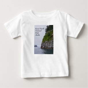 Camiseta De Bebé Cliff En Kenai Painterly