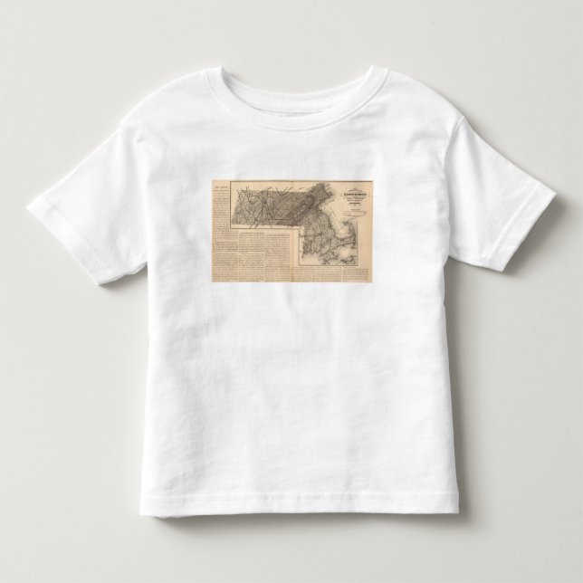 Camiseta De Bebé Climatol Massachusetts (Anverso)