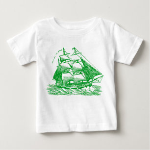 Camiseta De Bebé Clipper - Verde de hierba