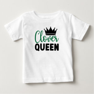 Camiseta De Bebé Clover Queen Charm Design-60278