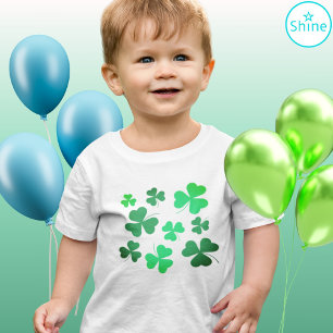 Camiseta De Bebé Clover Shamrock Ireland Curte St Patricks Day