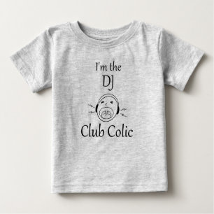 Camiseta De Bebé Club Colic - Soy el DJ bodysuit