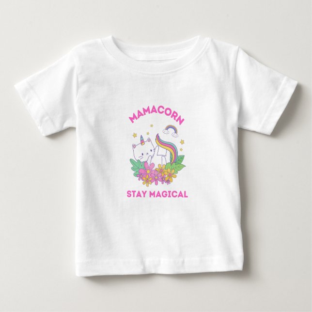 Camiseta De Bebé Club de fans de Unicorn Magic (Anverso)