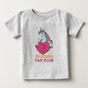 Camiseta De Bebé Club de fans de Unicorn T-Shirt