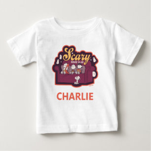 Camiseta De Bebé Club de Películas de Terror de Peanuts en el Sofá