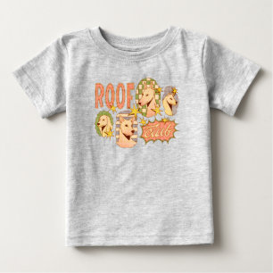 Camiseta De Bebé Club de techo / Ilustraciones de perro