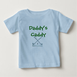 Camiseta De Bebé clubs de golf, el carrito del papá