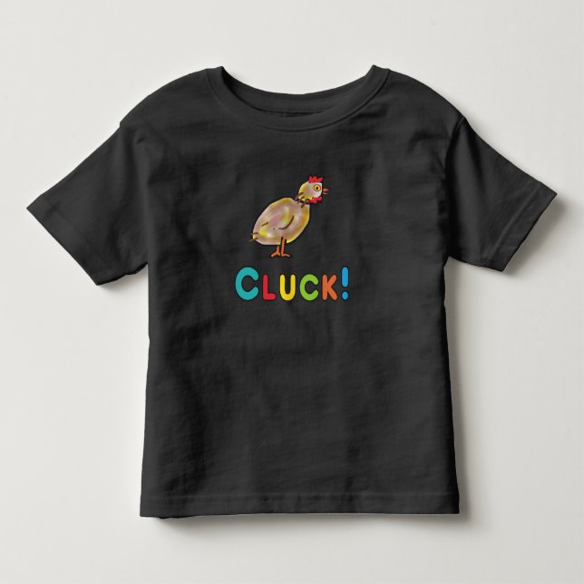 Camiseta De Bebé Clúster de pollo (Anverso)
