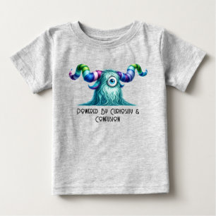 Camiseta De Bebé Clyde - Curioso Monstruo Tuerto