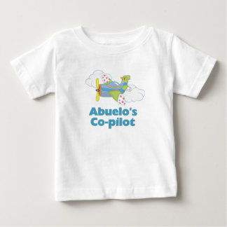 Camiseta De Bebé Co-piloto de Abuelo