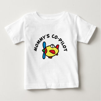 Camiseta De Bebé Co-piloto de mamá