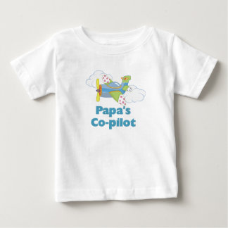 Camiseta De Bebé Co-piloto de Papa