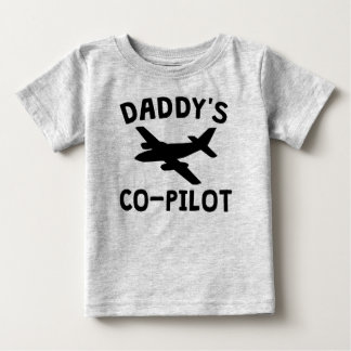 Camiseta De Bebé Co-piloto de Papi