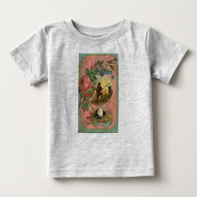 Camiseta De Bebé Cobertura de bomberos de bomberos de la época de 1 (Anverso)