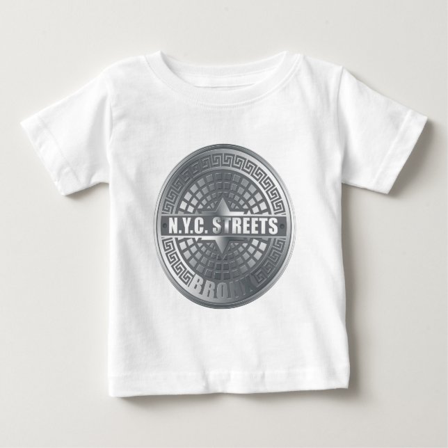 Camiseta De Bebé Coberturas de agujeros Bronx (Anverso)