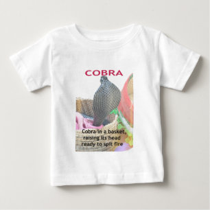 Camiseta De Bebé Cobra en la edición impresa de Basket Art
