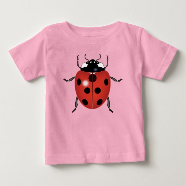 CAMISETA DE BEBÉ COCCINELLE (Anverso)
