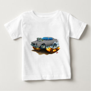 Camiseta De Bebé Coche 1974-78 del gris de Camaro