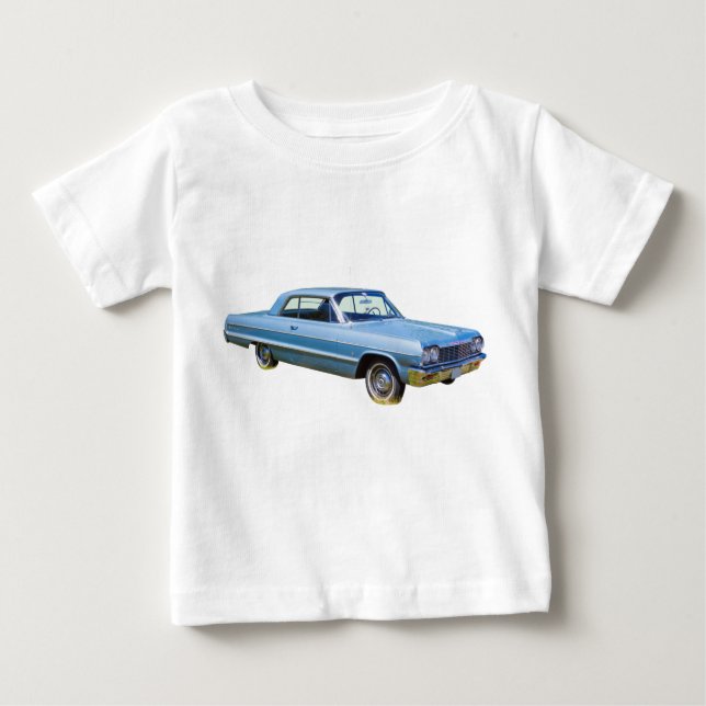 Camiseta De Bebé Coche antiguo 1964 de Chevrolet Impala (Anverso)