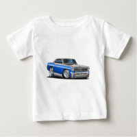 Coche Azul-Gris de Chevy Nova
