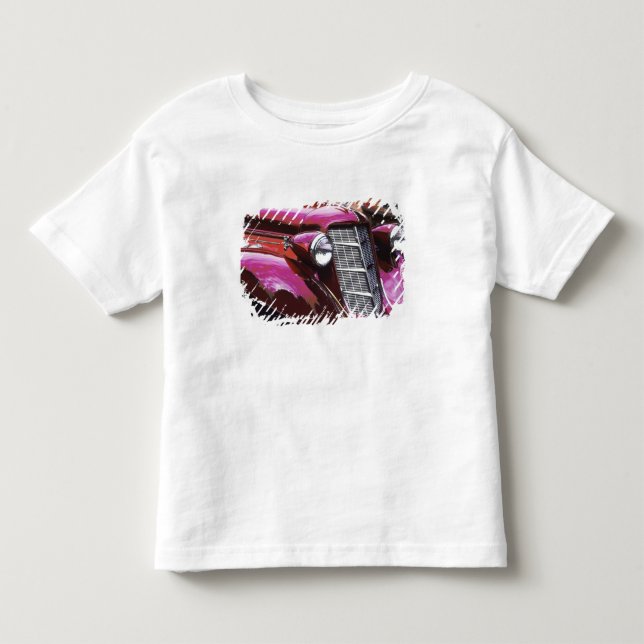 Camiseta De Bebé Coche clásico: Auburn (Anverso)