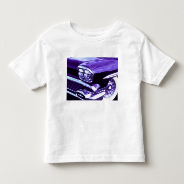 Camiseta De Bebé Coche clásico: Chevrolet 1958 (Anverso)