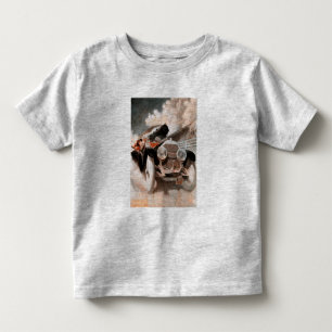 Camiseta De Bebé Coche contra el tren de Guillermo Harnden adoptivo