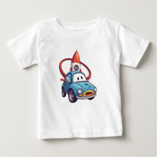 Camiseta De Bebé Coche de Carreras Lindo Para Jóvenes Amantes de lo