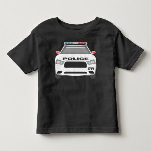 Camiseta De Bebé Coche de Policía 911Niños y Niñas