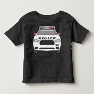 Camiseta De Bebé Coche de Policía 911Niños y Niñas