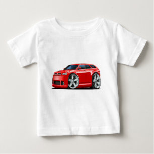 Camiseta De Bebé Coche del rojo de la botella doble de Dodge