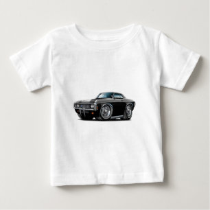 Camiseta De Bebé Coche negro 1969 del impala